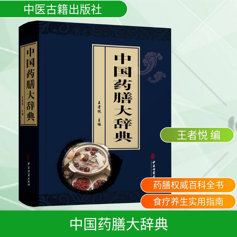 中国药膳大辞典 中国药膳大辞典 药膳配方大全 食疗养生宝典 药材功效解析 经典方剂汇编 四季养生调理 9787515215396