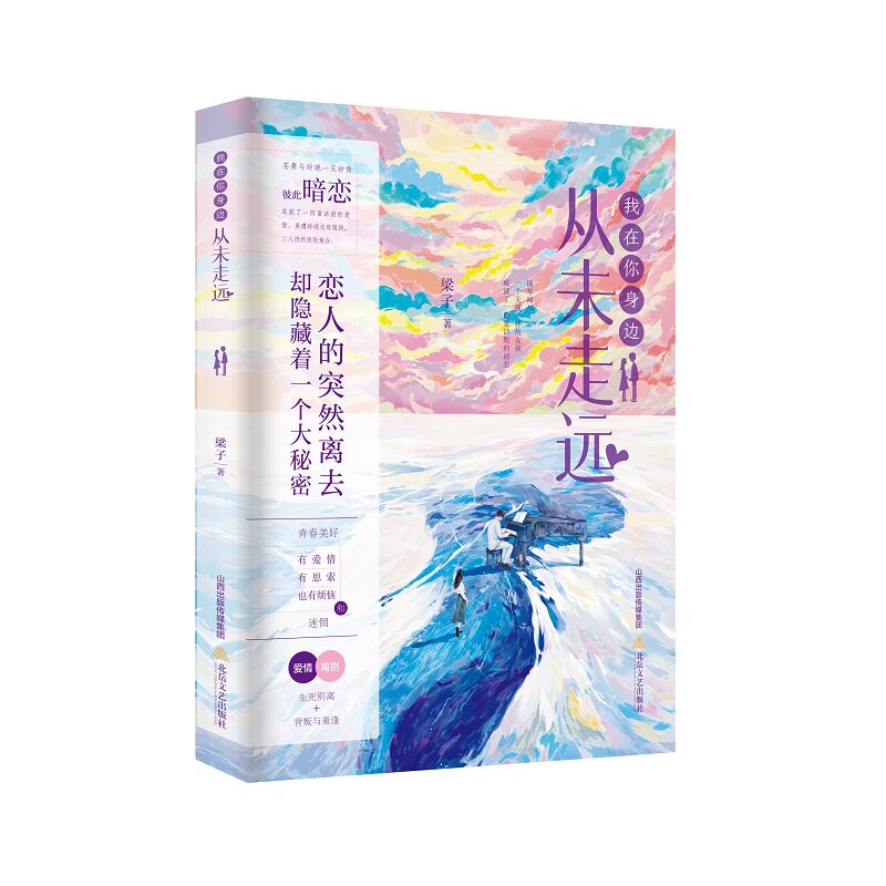 正版包邮 我在你身边从未走远 梁子 9787537868594 北岳文艺出版社