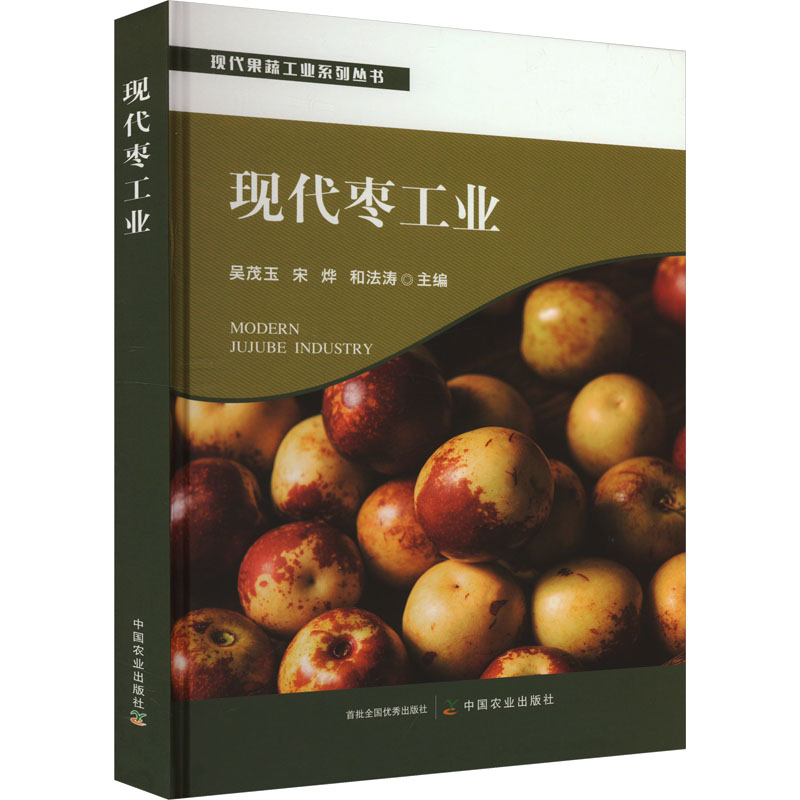 正版包邮 现代枣工业 吴茂玉,宋烨,和法涛 编 9787109314108 中国农业出版社