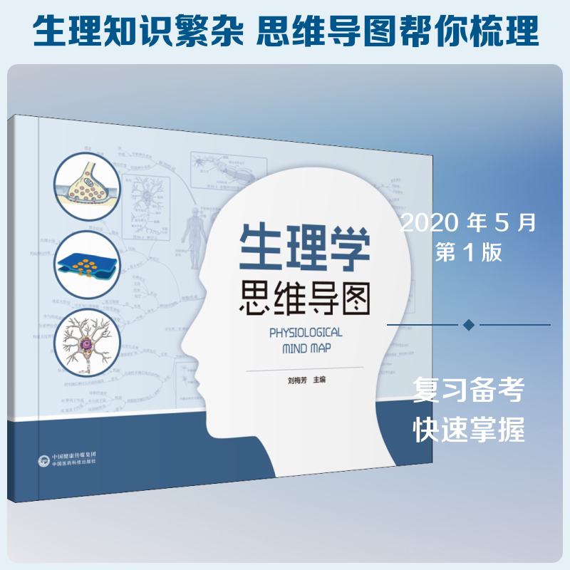 生理学思维导图 生理学思维导图 知识点系统梳理 快速记忆技巧 医学生备考 生物知识图解 人体结构解析 9787521417241