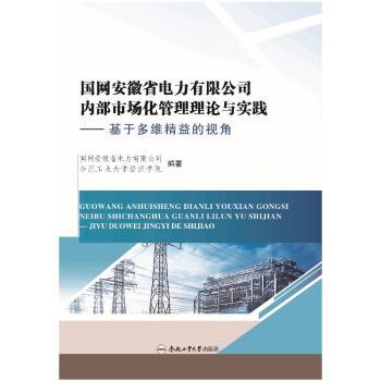 国网安徽省电力有限公司内部市场化管理理论与实践——基于多维精益的视角 电力企业管理书籍 国网安徽电力出品 ISBN9787565064944