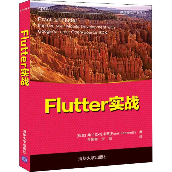 正版包邮 Flutter实战 (荷) 弗兰克·扎米蒂著 9787302556084 清华大学出版社