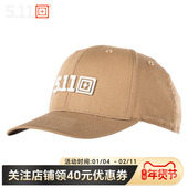 美国5.11 春夏遮阳帽511旗手帽多色棒球太阳帽 89187