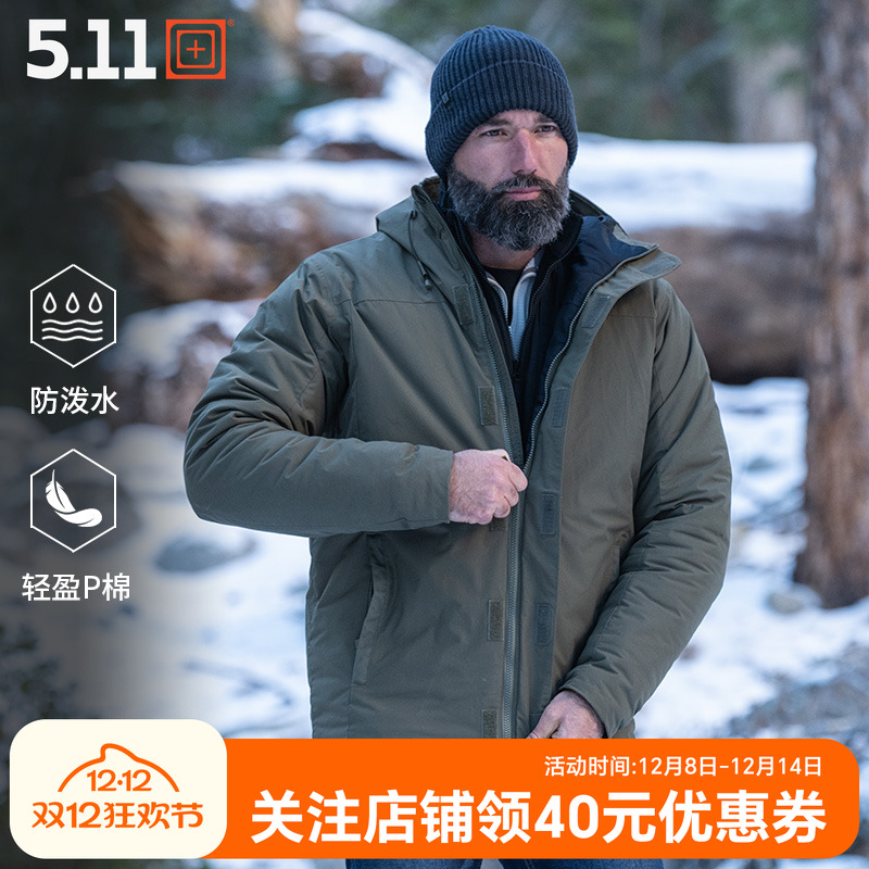5.11秋冬战术夹克户外棉服保暖
