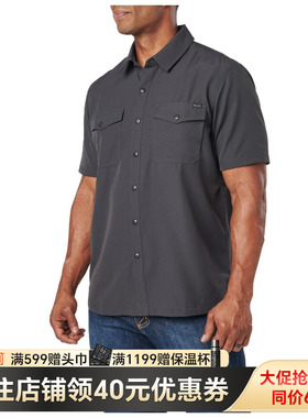 【新品】5.11射手通勤短袖衬衫美国511透气防晒男款上衣 71208