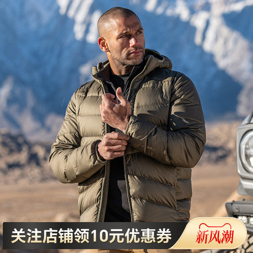 冬季户外羽绒服夹克5.11