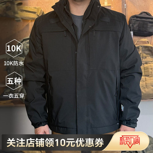 5.11户外夹克五合一抓绒防风外套