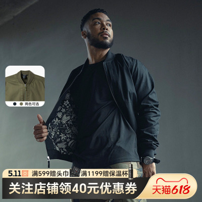 5.11战术外套户外通勤男511印花默多克休闲夹克 7780053