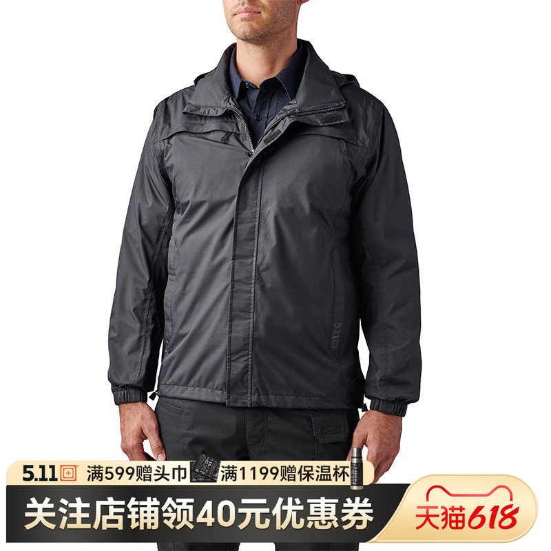 美国5.11春秋透气战术外套511战术防雨夹克48372【福利款】