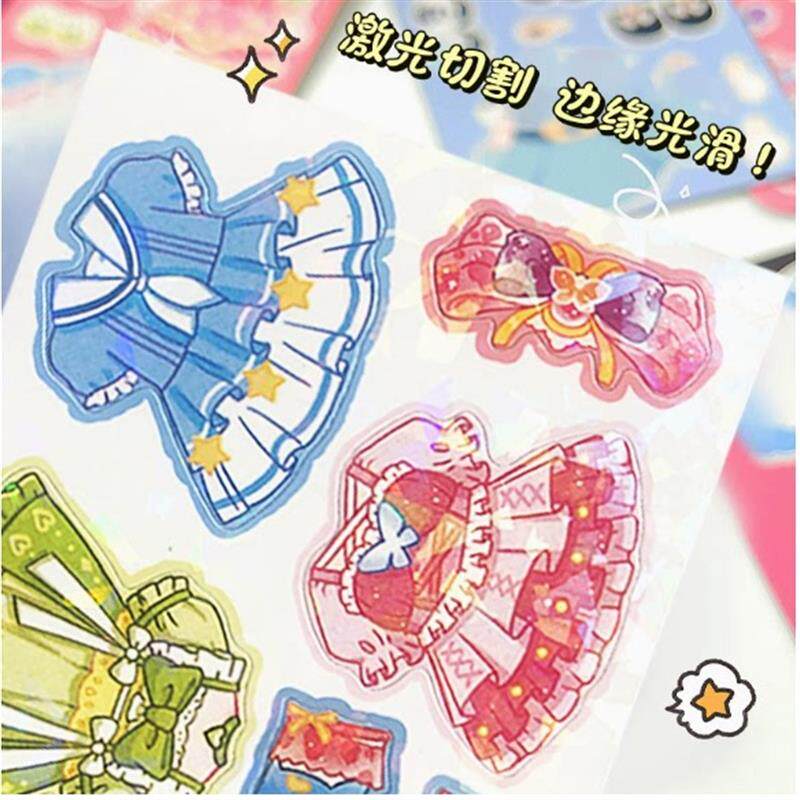 【下单立减50】公主换装贴纸换装贴儿童磁铁贴纸diy冰箱贴YZ05