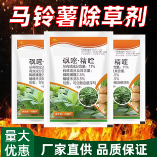 马铃薯除草剂砜嘧磺隆精喹禾灵砜嘧精喹土豆田洋芋专用除杂草烂根