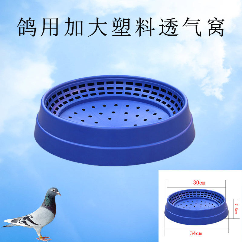 鸽子窝防侧翻蛋窝信鸽用品用具鸽具塑料巢盆棕垫窝垫鸽子用品蛋窝