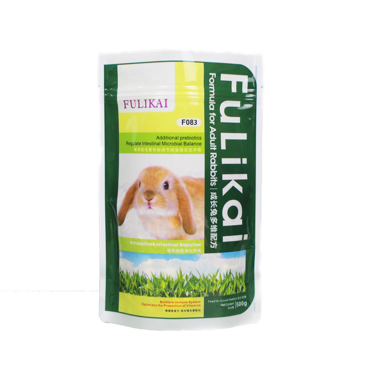 包邮f083兔粮1000g幼兔成长通用粮果蔬除臭豚鼠饲料荷兰猪粮