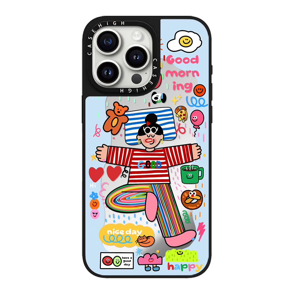 磁吸MagSafe环绕减肥日记瑜伽女孩适用iphone16pro