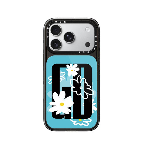 MagSafe磁吸GD权志龙雏菊字母涂鸦适用iphone17pro手机壳18promax苹果17promax晶釉保护套18pro明星同款