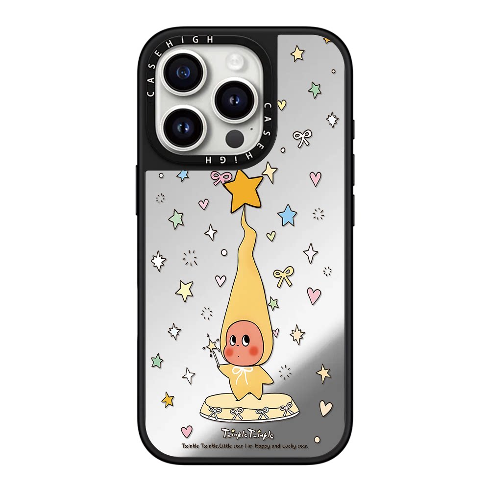 磁吸MagSafe长帽子星星人适用iphone17pro手机壳16promax苹果15plus镜面14卡通13可爱12保护套Air日韩