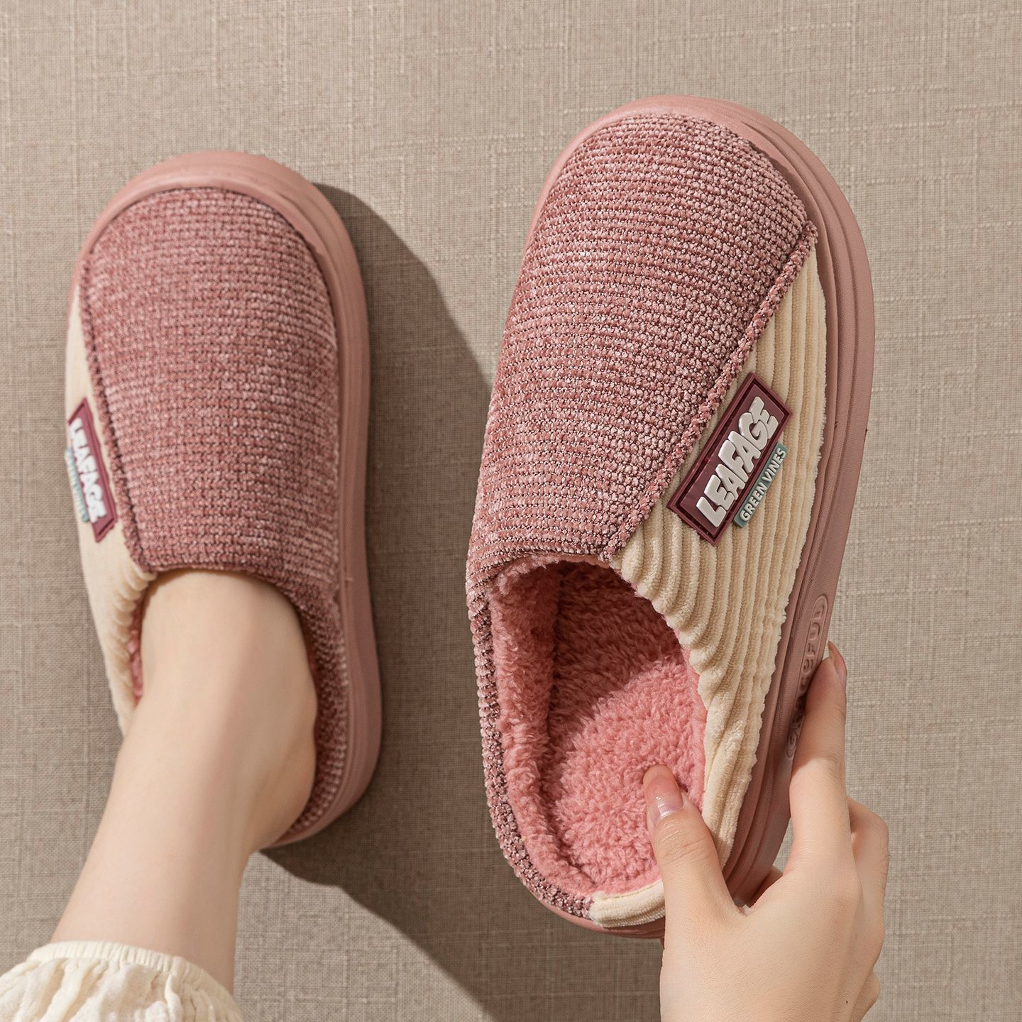 2025新款棉拖鞋女冬季家用保暖