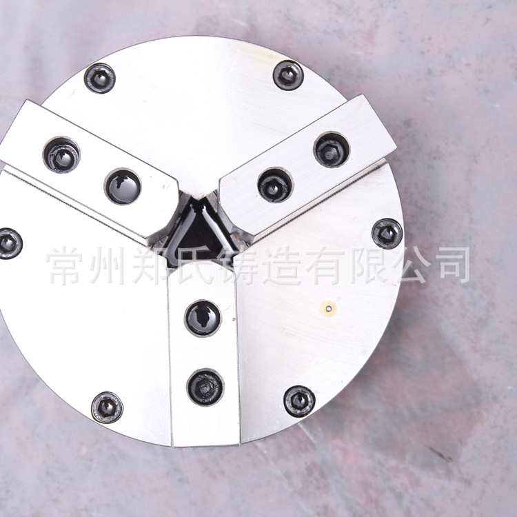 气动卡盘三爪全套立式平台加工中心钻床130 160 200 250 320 400