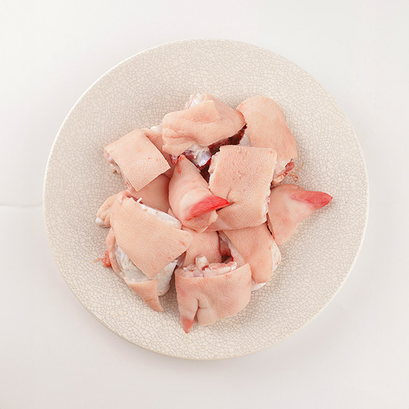 金华两头乌 前脚猪蹄块 家牧场 顺丰 500g（蹄尖随机）