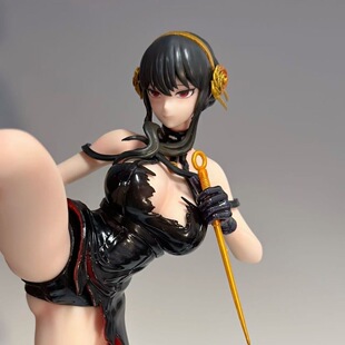 全款间谍过家家 精简战斗组约尔 福杰手办雕像模玩生日礼物单头雕