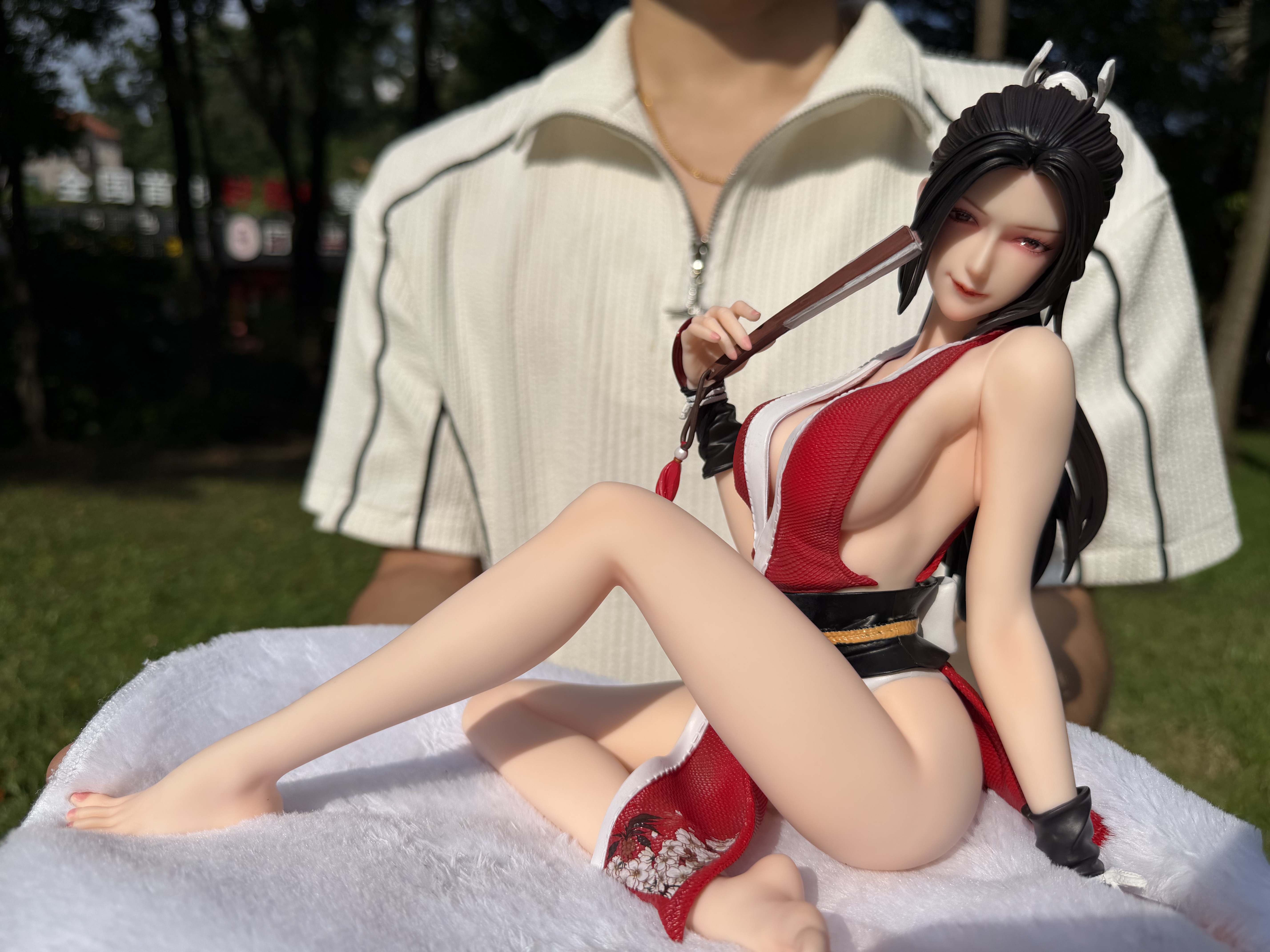 优质版 不知火舞 1/4 女雕 贞贤的沐浴 二次元动漫摆件手办美少女