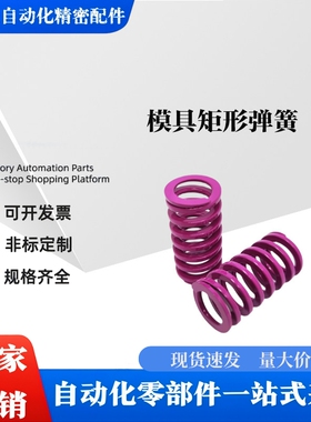 外径紫色弹簧矩形模具弹簧SWC6 8 10 12 14 16 18 20 22 25 27 30
