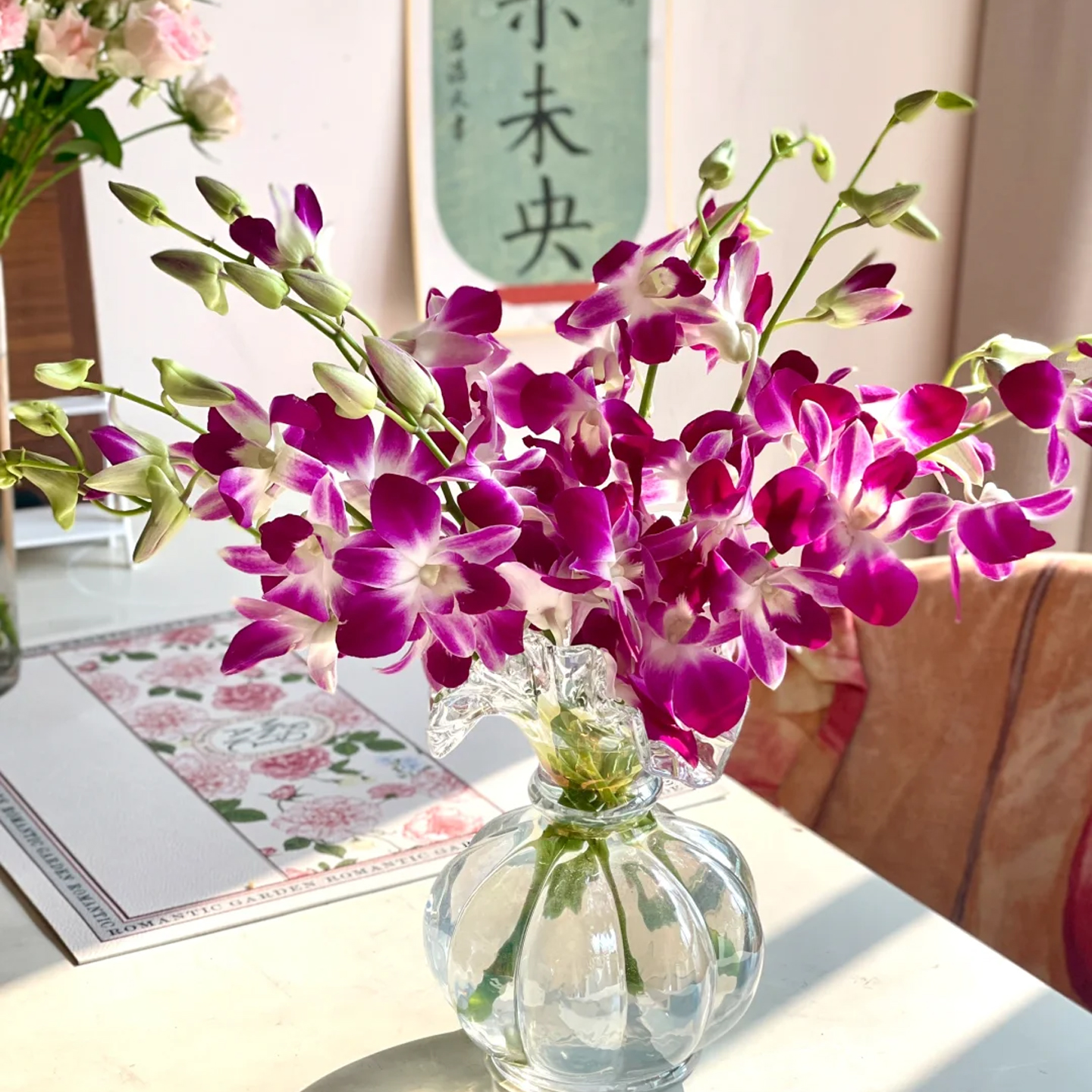 泰国洋兰鲜花节日礼物水养花束