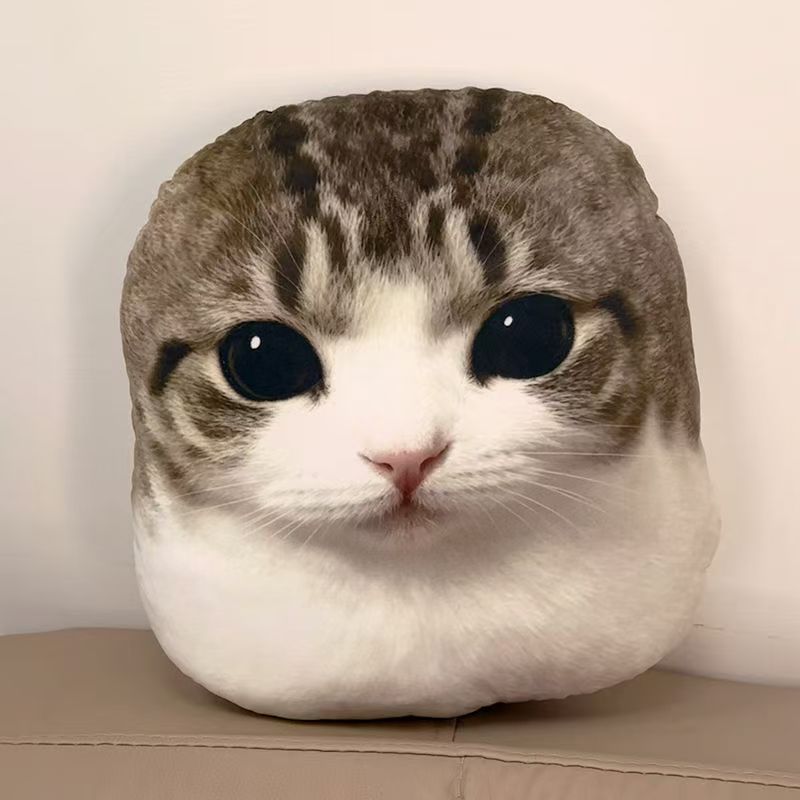 喵脆角被生活磨平棱角的可爱猫咪毛绒玩具挂件抱枕公仔大眼玩偶女