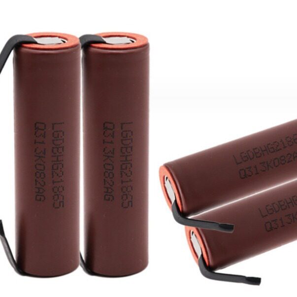 LG18650 HG2 3000mAh 3.7V 加镍片滑板车电动车 18650动力电池