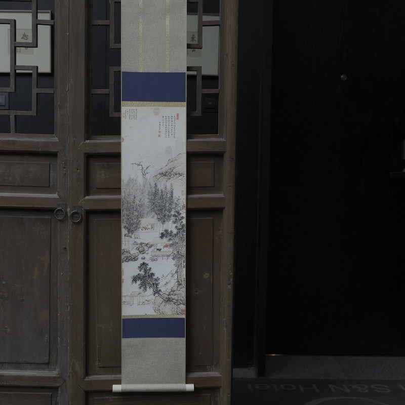 是名一鹿丨日式卷轴三色装裱挂轴茶挂茶I室民宿侘寂空间禅意装饰,家居饰品,国画,淘宝优惠券,粉丝福利购,淘宝优惠卷