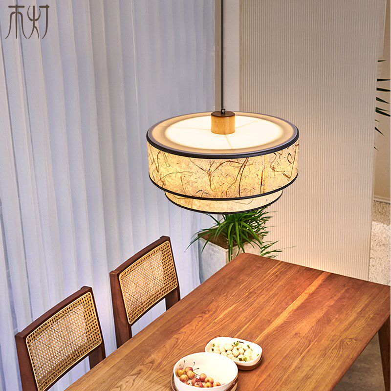 宋代美学灯新中式中国风禅意餐厅吊灯侘寂中古风餐桌茶室宣纸灯具,家装灯饰光源,餐厅吊灯,淘宝优惠券,粉丝福利购,淘宝优惠卷