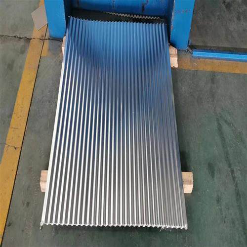 不锈钢小波纹拉丝板实用88.2公分宽 材质201板厚0.5mm波高8mm