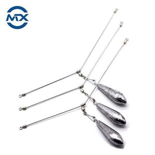 沙滩远投一字天平防缠绕沙尖专用钓组半游动船钓天V平海钓沉底钓