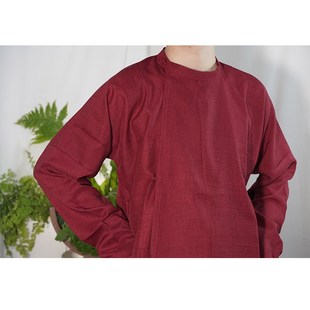 惜物国风 唐制汉服唐圆领袍打底衫仿棉麻舒适亲肤中衣四季曰常款