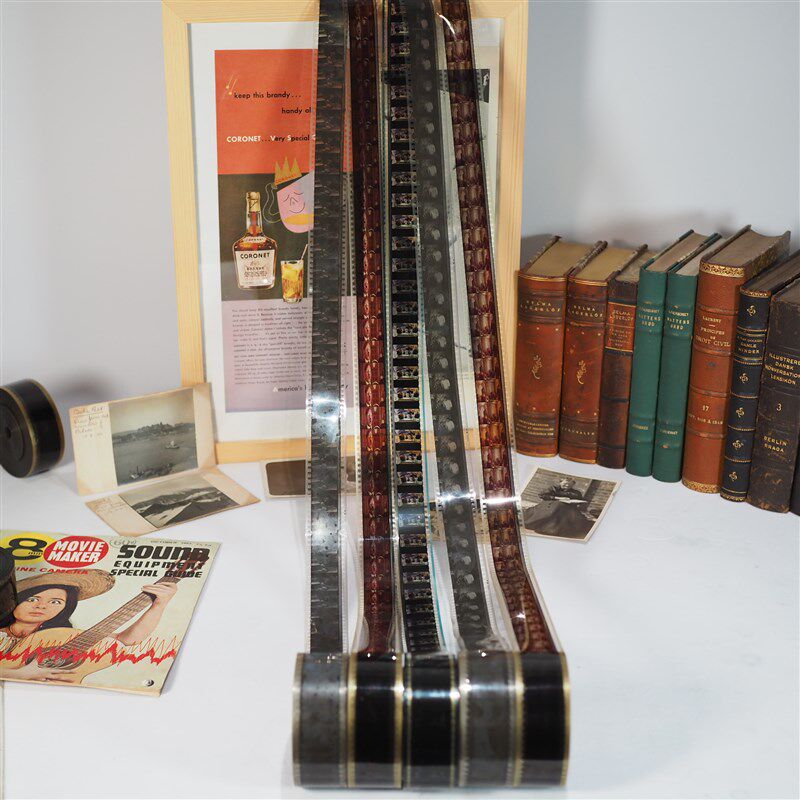 工业风软装道具摆件怀旧35毫米35mm电影胶片胶卷 拷贝带创意装