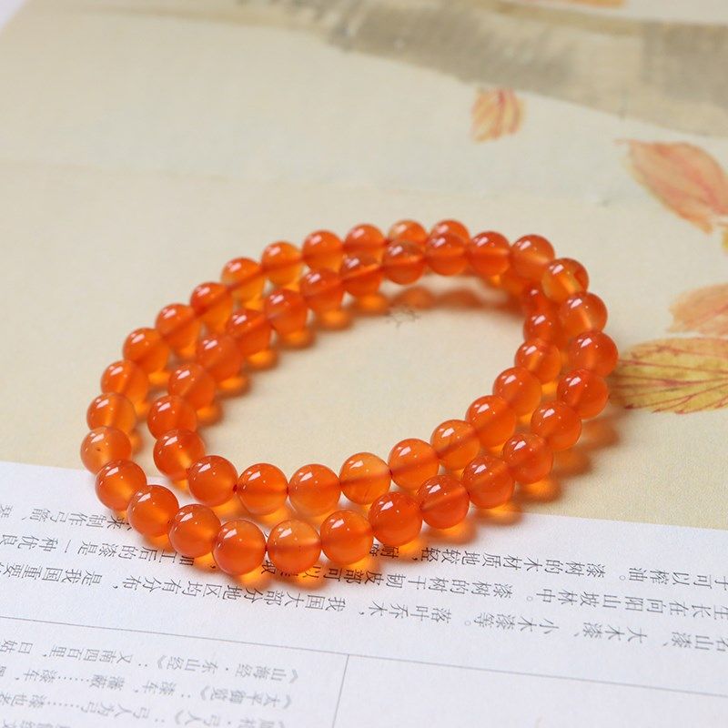 7mm新货少量i高荧光过灯太阳光 天然无烤色保山冰红手链佛珠四圈,饰品/流行首饰/时尚饰品新,手饰/手串,淘宝优惠券,粉丝福利购,淘宝优惠卷