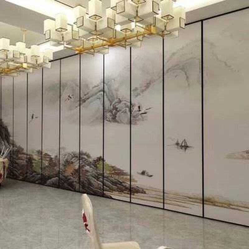 酒店活动隔断移动屏风饭店折叠推拉门隔断墙包P厢宴会展厅移动隔