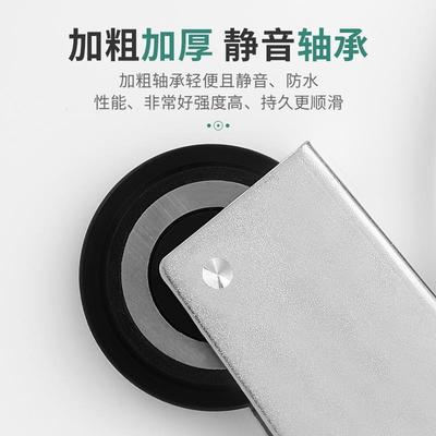衣柜推拉门地滑轮下轮铝合金底部移门轮老式卫生间玻璃厨房滑道