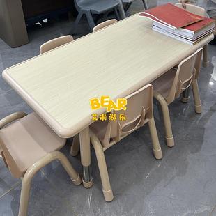 幼儿园桌椅儿童学习桌宝宝绘画桌小桌子家用可升降书课写字多功能