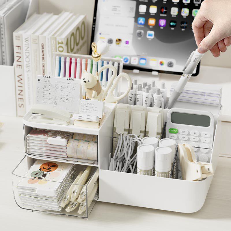 桌面收纳盒化妆品抽屉式