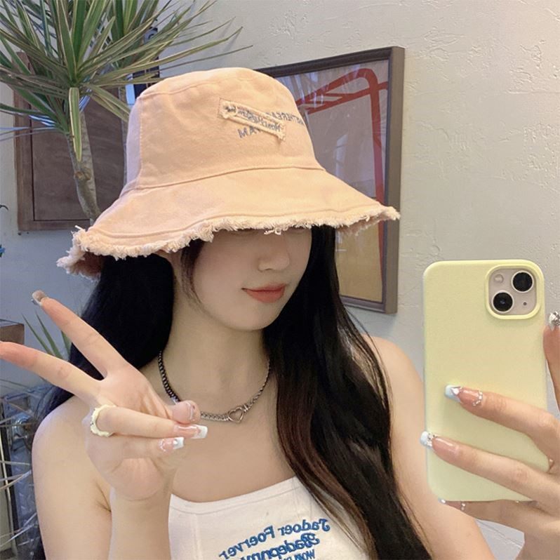 渔夫帽子女士防晒帽遮阳帽遮阳帽夏季薄款春夏天韩版百搭日系盆帽