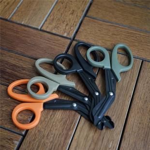 EDC不锈钢弯头EMT急救刃带细齿战术户外求生医疗剪救援多功能剪刀