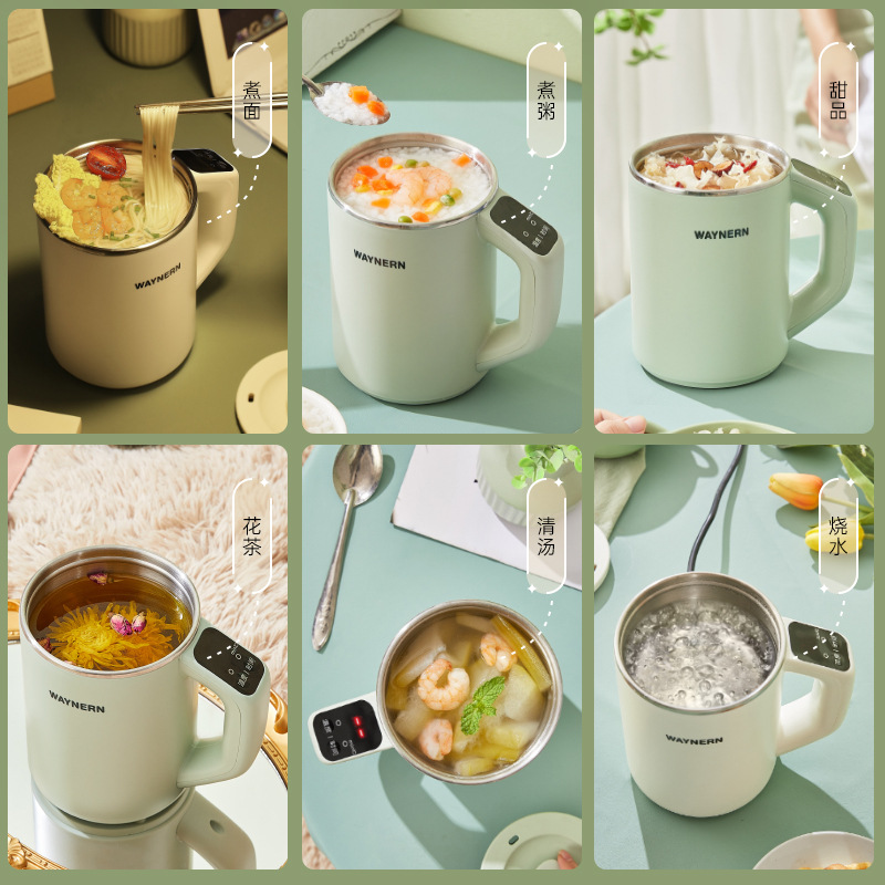 电热杯多功能式旅行电加热水杯电煮杯养生茶壶礼品烧水壶保温