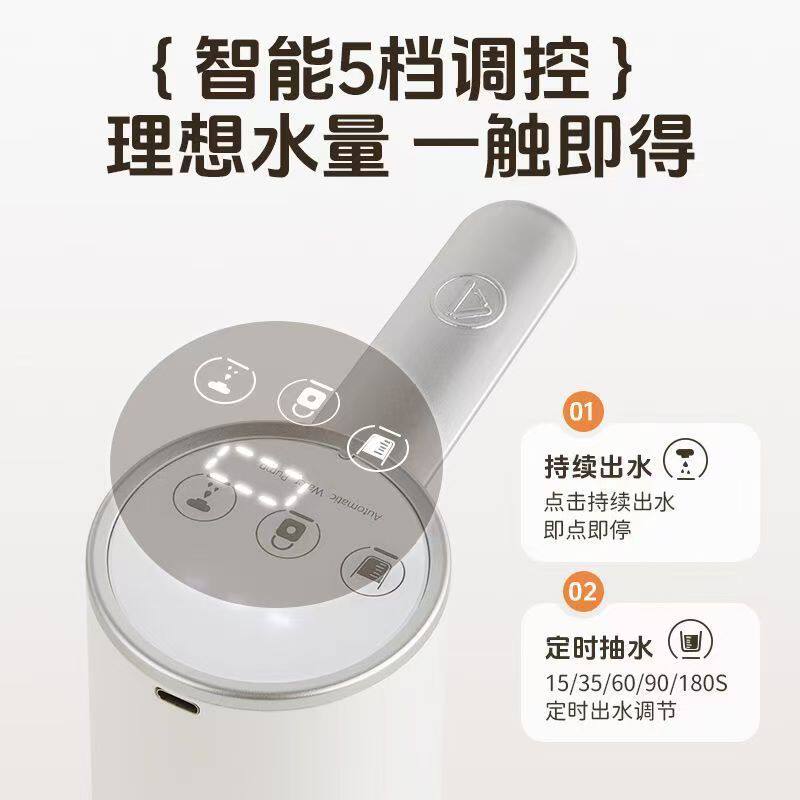 触摸屏数显折叠电动抽水