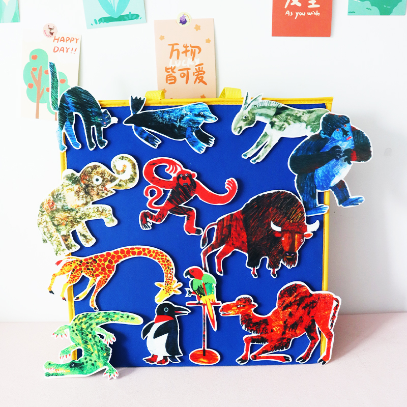 绘本故事毛毡英语公开课