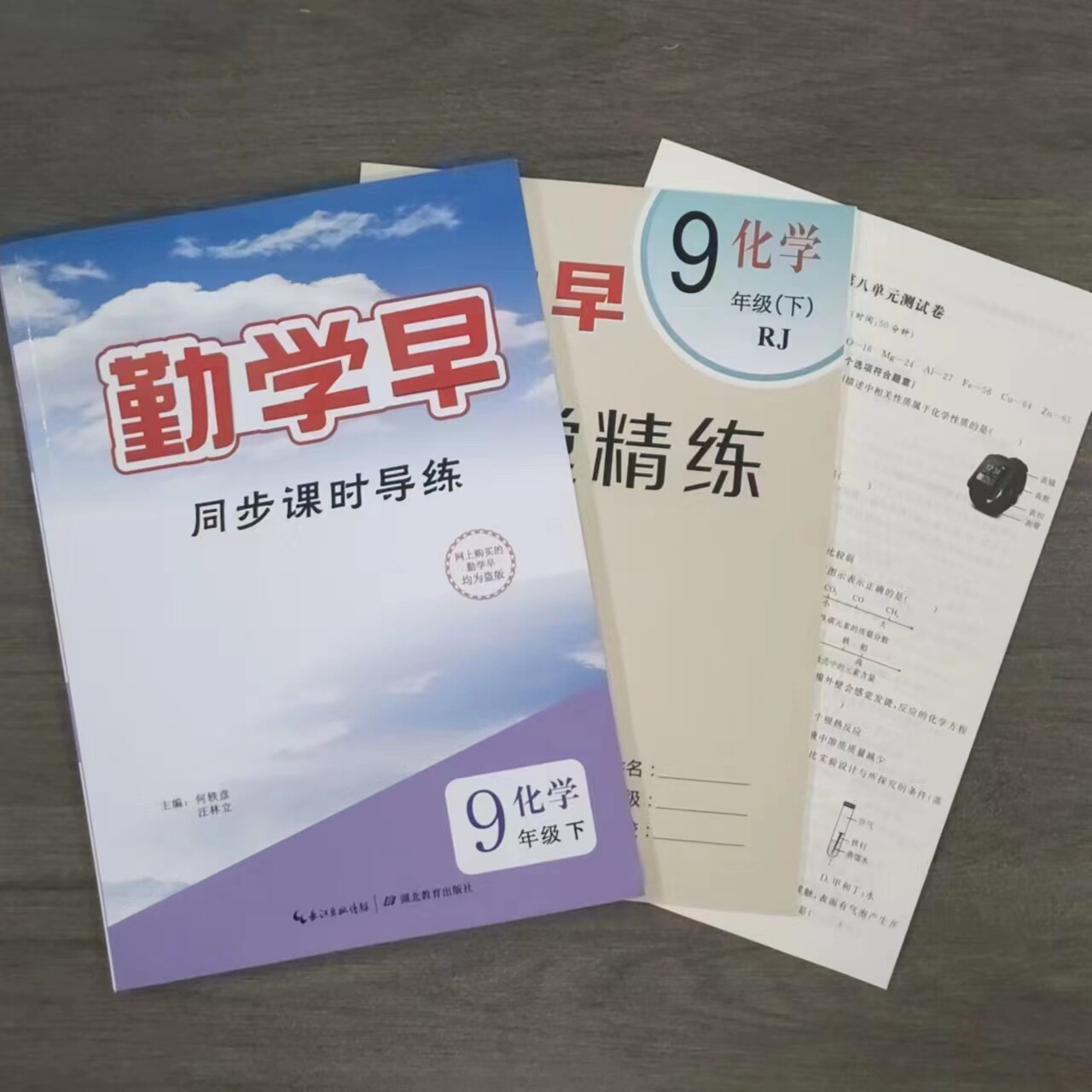 2023版勤学早同步课时导练课堂精练九年级下册化学RJ人教版初中教材同步课堂练习册辅导资料9年级 赠电子版答案