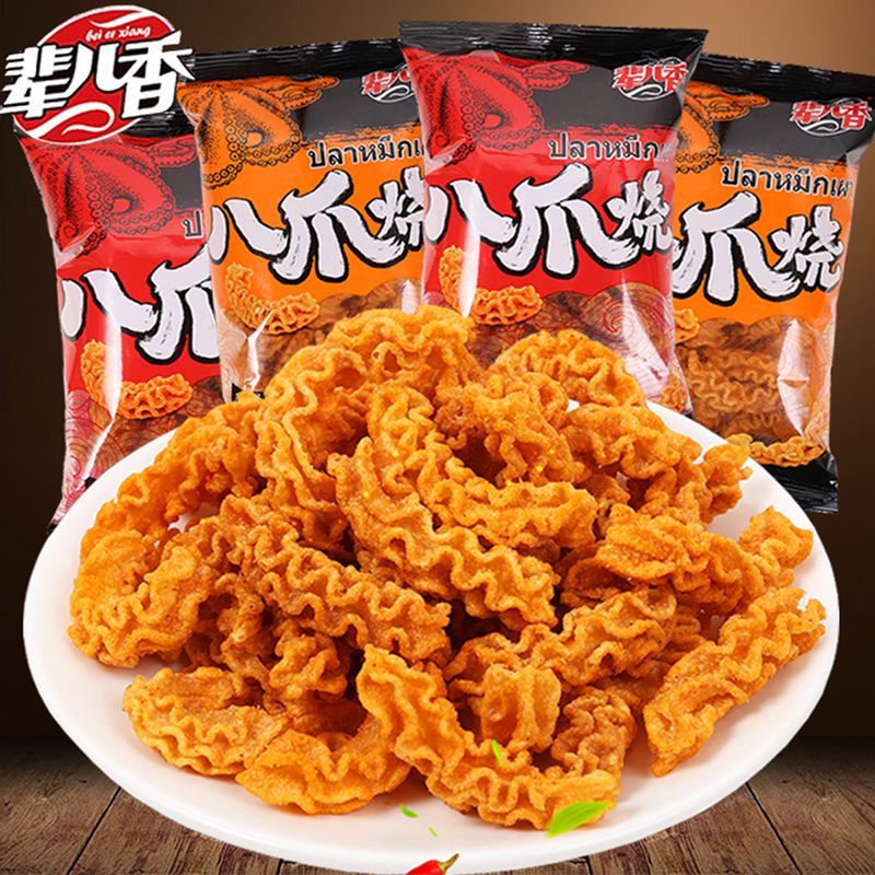辈儿香八爪烧40克追剧零食休闲小吃休闲大礼包天津网红爆款
