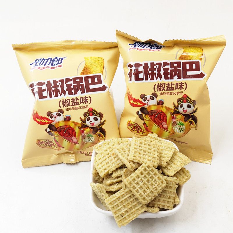 劲力郎花椒锅巴河南特产手工散装网红爆款零食休闲食品办公室