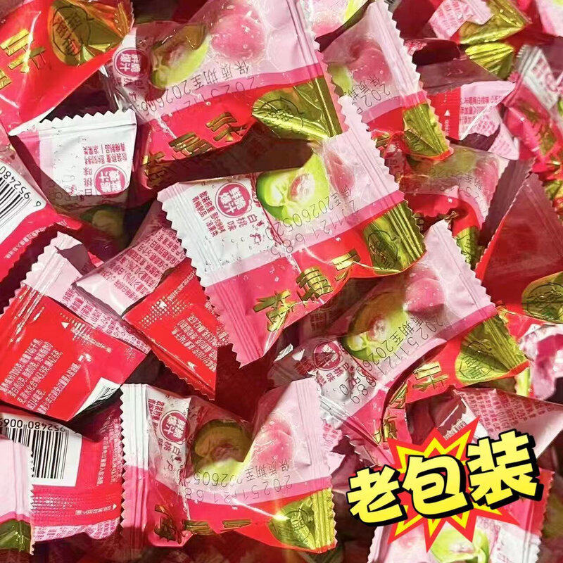 散装咔哩梅白桃味独立包装脆爽梅子蜜饯休闲零食大日期清仓