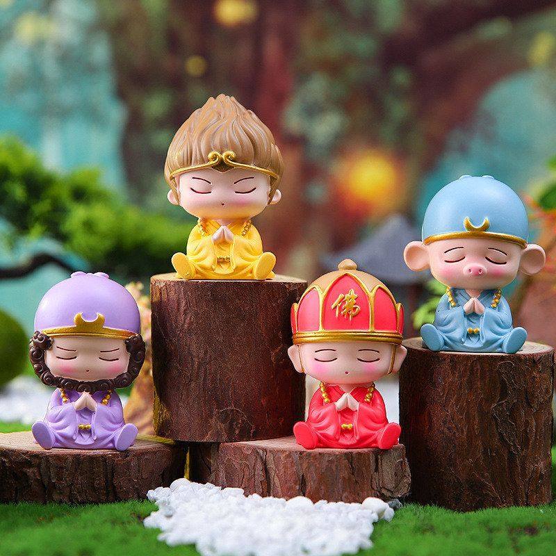 摆件创意记萌版齐天大圣面手办